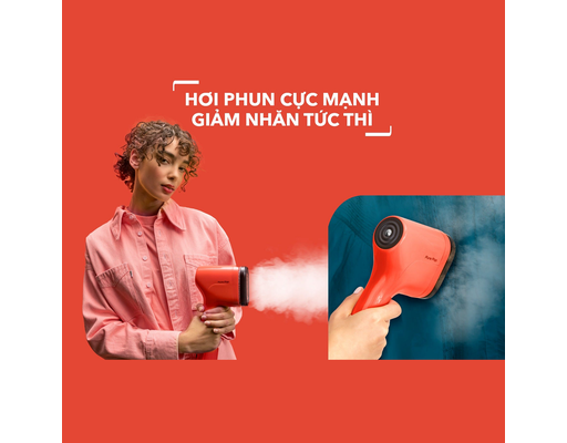 Bàn Ủi Hơi Nước Cầm Tay DT2022E1 Cam Tefal ảnh 1