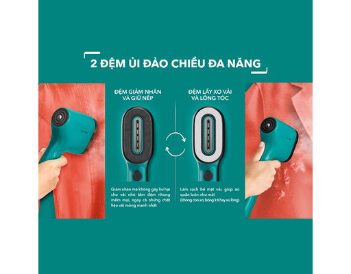 Bàn Ủi Hơi Nước Cầm Tay DT2022E1 Cam Tefal ảnh 2
