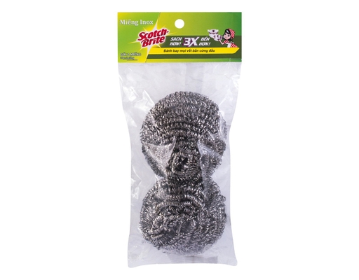 Miếng Cọ Rửa Inox 30g (2 Miếng) Scotch-Brite ảnh 0