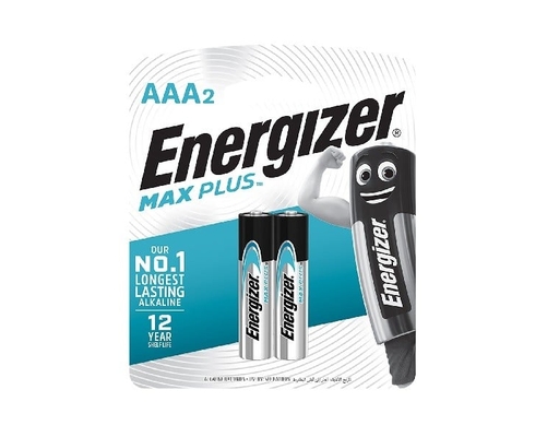 Pin Alkaline AAA Max Plus EP92 BP2 Vỉ 2 Viên Energizer ảnh 0