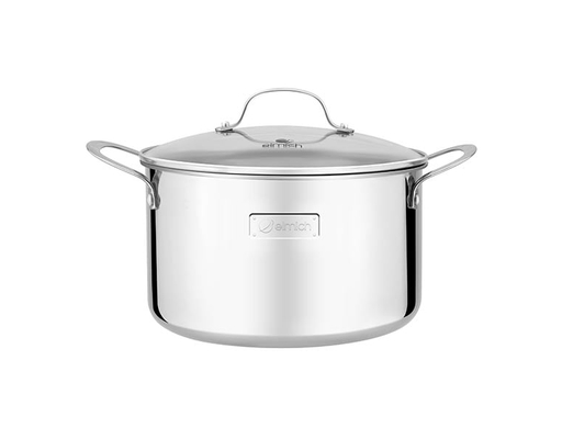 Nồi Inox Cao Cấp 3 Lớp Đáy Liền Tri-Max 28cm Elmich ảnh 0