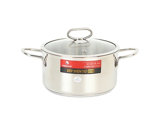 Nồi Inox 3D Delux N24-DLGP Happy Cook ảnh 0