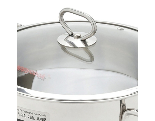 Nồi Inox 3D Delux N16-DLGP Happy Cook ảnh 3