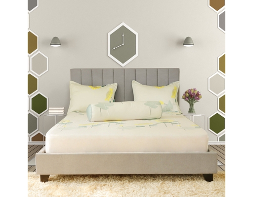 Bộ Drap Gối Tencel Pre 180x200cm Hometex ảnh 0