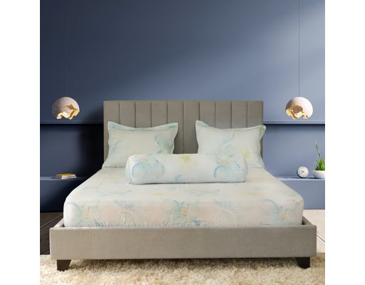 Bộ Drap Gối Tencel Pre 180x200cm Hometex ảnh 2