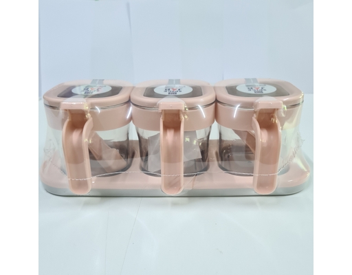 Bộ Đựng Gia Vị 3 Hũ 7043 Tuyết Mai ảnh 5