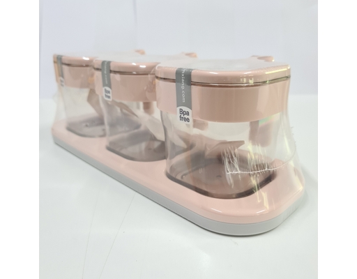 Bộ Đựng Gia Vị 3 Hũ 7043 Tuyết Mai ảnh 2