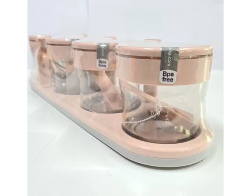 Bộ Đựng Gia Vị 4 Hũ 7055 Tuyết Mai ảnh 1