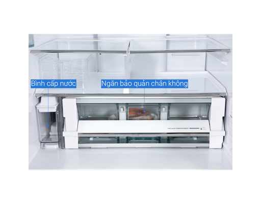 Tủ Lạnh Hitachi Inverter 540L 6 Cửa R-HW540RV X
