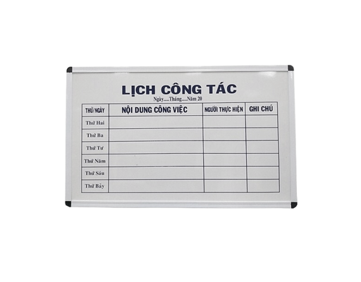 [Đặt Trước] Bảng Lịch Công Tác 60X100cm BAVICO ảnh 0