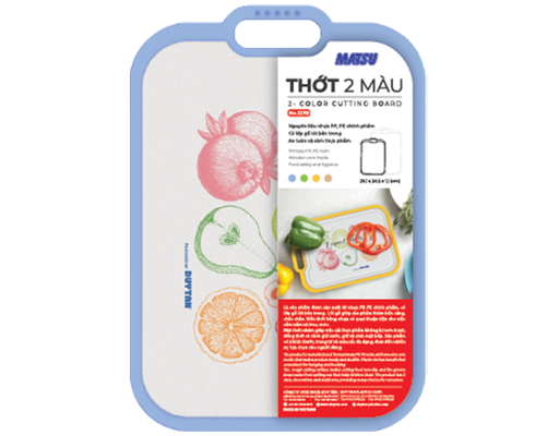 Thớt 2 Màu Lớn 36.7X25.3cm Duy Tân ảnh 0