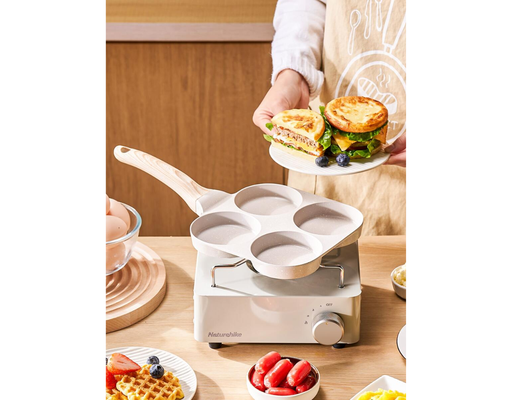 Chảo Hợp Kim Chống Dính Đáy Từ 4 Ngăn Super Chef ảnh 8