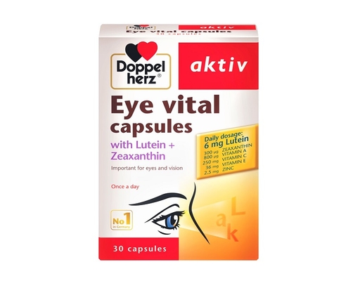Viên Uống Tăng Cường Thị Lực Eye Vital 30 Viên Doppelherz ảnh 0