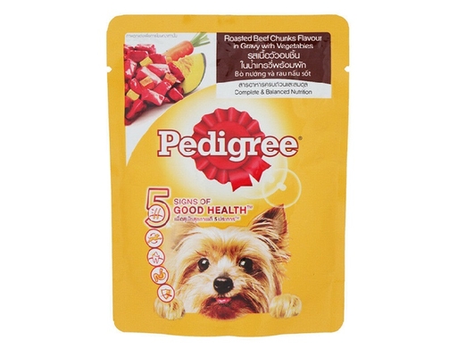 Thức Ăn Cho Chó Vị Bò Và Rau 80g Pedigree ảnh 0