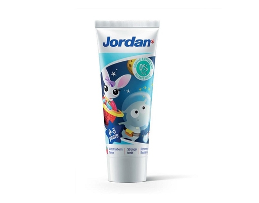 Kem Đánh Răng Trẻ Em 0-5 Tuổi Hương Dâu 75g Jordan ảnh 0