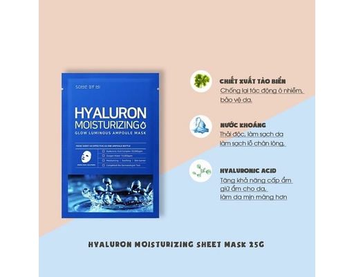 Mặt Nạ Dưỡng Ẩm, Cấp Nước Hyaluron Moisturizing 25g SOME BY MI ảnh 2