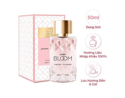 Nước Hoa Nữ Hương Ngọt Ngào Aroma Flower 50ml Cindy ảnh 1