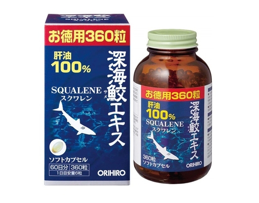 Viên Uống Dầu Gan Cá Mập 360 Viên Orihiro ảnh 0