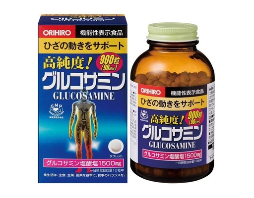 Thực Phẩm Bảo Vệ Sức Khỏe Viên Uống Hỗ Trợ Xương Khớp Glucosamine 900 Viên Orihiro ảnh 0