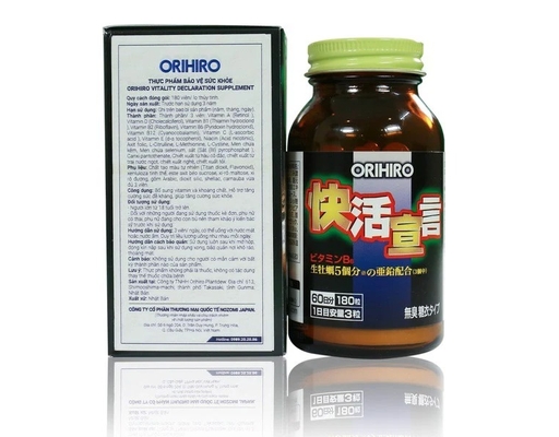 Viên Uống Tinh Chất Hàu Bổ Sung Vitamin 180 Viên Orihiro ảnh 0