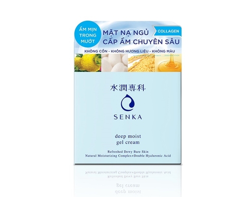 Gel Dưỡng Cấp Ẩm Chuyên Sâu Deep Moist Gel Cream 50g SENKA ảnh 2