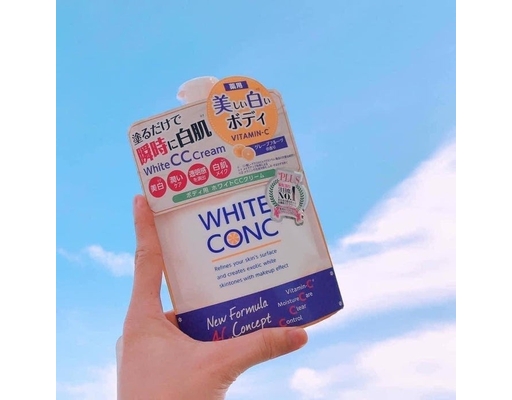 Kem Dưỡng Trắng Da Toàn Thân CC Cream 200g White ConC ảnh 2