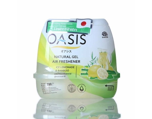 Sáp Thơm Hương Chanh Và Tre Natural Lemonade Ice & Bamboo 200g Oasis ảnh 0