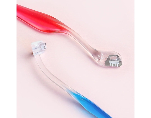 Dao Cạo Lông Mày Thân Nhựa Có Lưới PELT-2B 1 Cây KAI ảnh 2