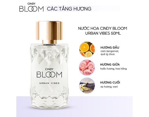 Nước Hoa Nữ Hương Tự Tin Urban Vibes 50ml Cindy ảnh 2