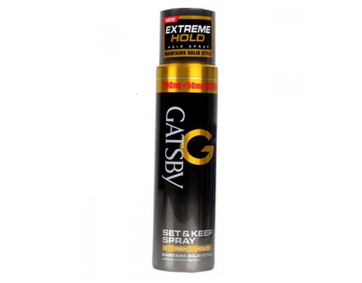 Keo Xịt Tóc Set & Keep Extreme Hold A 250ml GATSBY ảnh 0