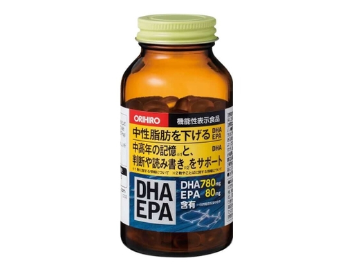 Thực Phẩm Bảo Vệ Sức Khỏe Viên Uống Bổ Mắt Bổ Sung DHA, EPA 180 Viên Orihiro ảnh 2
