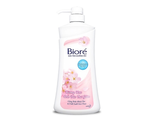 Sữa Tắm Dưỡng Ẩm Hương Hoa Anh Đào 530g Bioré ảnh 0