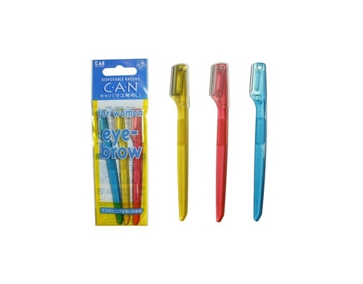 Dao Cạo Lông Mày 00-418-3 3 Cây KAI ảnh 0