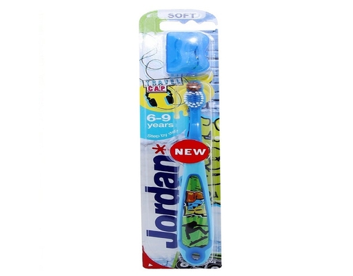 Bàn Chải Đánh Răng Trẻ Em 6-9 Tuổi Step 3 1 Cây Jordan ảnh 0
