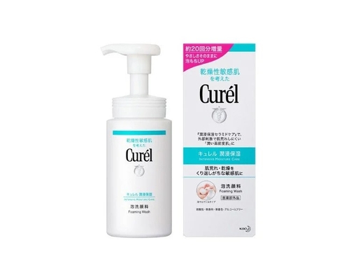 Sữa Rửa Mặt Dạng Bọt Cấp Ẩm Chuyên Sâu 150ml Curél ảnh 0