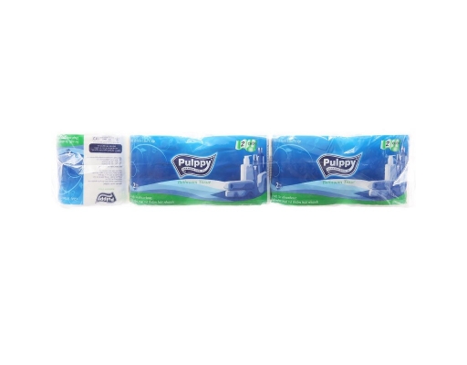 Giấy Vệ Sinh Cao Cấp 2 lớp 10 Cuộn Pulppy ảnh 1