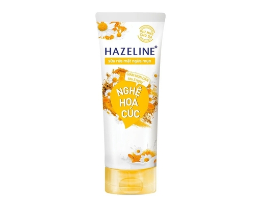 Sữa Rửa Mặt Nghệ Hoa Cúc Ngừa Mụn 100g Hazeline ảnh 0