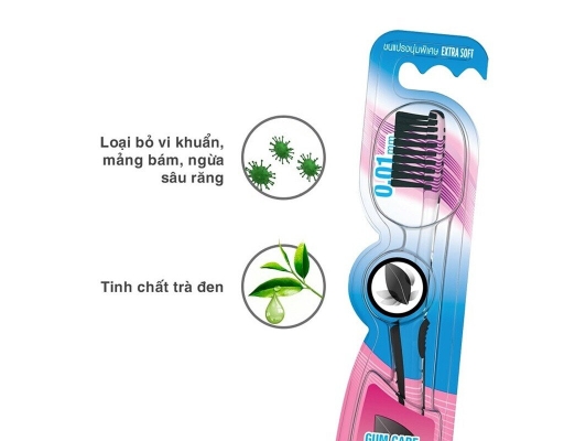 Bàn Chải Đánh Răng Black Tea Gum Care Siêu Mềm Vỉ 1 Cây Oral-B ảnh 1