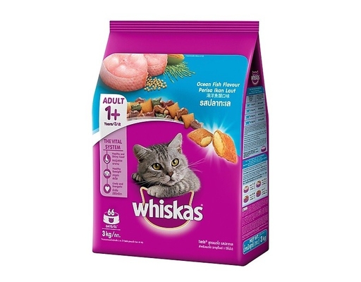 Thức Ăn Cho Mèo Vị Cá Biển 3kg Whiskas ảnh 0