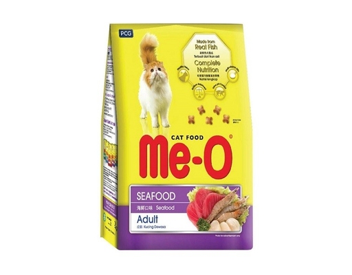 Thức Ăn Cho Mèo Vị Hải Sản 450g Me-O ảnh 0