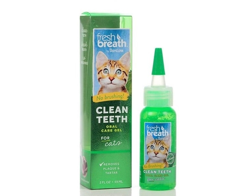 Gel Làm Sạch Răng Miệng Mèo 59ml Tropiclean ảnh 0