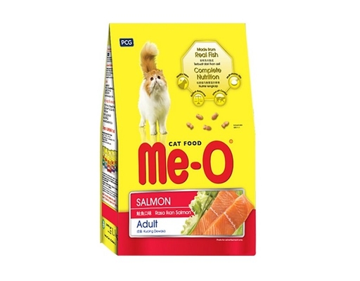 Thức Ăn Cho Mèo Trưởng Thành Vị Cá Hồi 1.1kg Me-O ảnh 0
