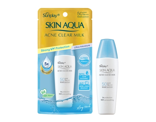 Sữa Chống Nắng Dưỡng Da Ngừa Mụn SPF50+ PA+++ 25g Sunplay ảnh 0