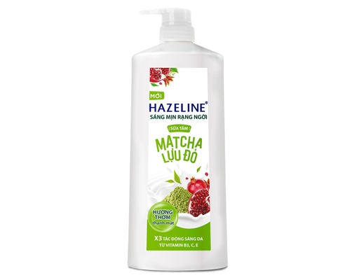 Sữa Tắm Matcha Lựu Đỏ Sáng Mịn Rạng Ngời 1kg Hazeline ảnh 0
