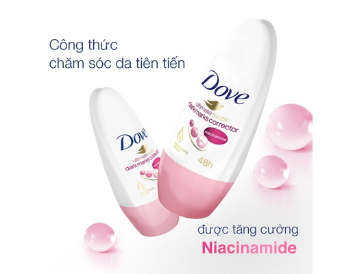Lăn Khử Mùi Fresh Lily Sáng Da Ngừa Thâm 40ml Dove ảnh 2