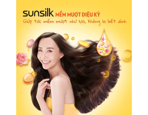 Dầu Xả Mềm Mượt Diệu Kỳ 640g Sunsilk ảnh 2