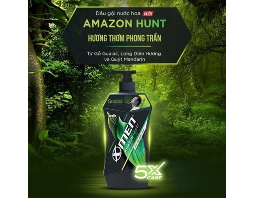 Dầu Gội Hương Nước Hoa Amazon Hunt 630g X-men ảnh 2