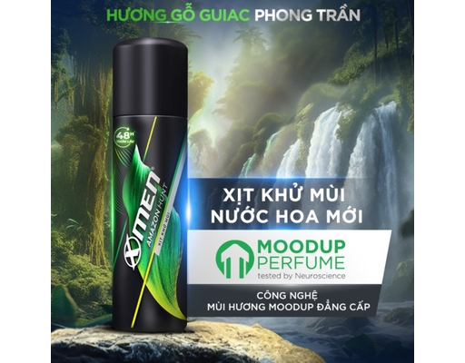 Xịt Khử Mùi Hương Amazon Hunt 140ml X-men ảnh 2