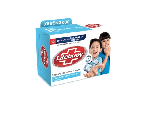 Xà Phòng Cục Diệt Khuẩn Mát Lạnh Sảng Khoái 90g Lifebuoy ảnh 0