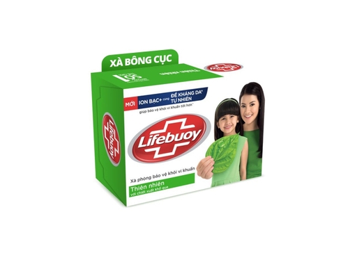 Xà Phòng Cục Diệt Khuẩn Thiên Nhiên 90g Lifebuoy ảnh 0